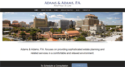 Desktop Screenshot of adams-adams.com